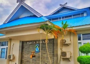 Kantor Perumda Air Minum Tirta Mayang Kota Jambi. (Foto:Stepanus)