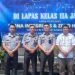 Petugas Lapas Kelas IIA Jambi bersama personel Polsek Kotabaru usai koordinasi pengamanan terpadu di lingkungan pemasyarakatan, awal Juli 2025. (Dok. Stepanus)