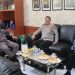 Kapolres Sarolangun AKBP Wendi Oktariansyah (tengah) bersilaturahmi dengan Kepala Kejaksaan Negeri Sarolangun dan Ketua Pengadilan Negeri Sarolangun di ruang kerja Kejari Sarolangun, Jumat (18/7/2025). (Foto: Dok. Humas Polres Sarolangun)