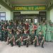 Kapaldam II/Sriwijaya Kolonel Cpl Lilik Siswanto bersama jajaran Denpal II/2 Jambi dan Persit Kartika Chandra Kirana dalam kunjungan kerja dan pembinaan satuan di Markas Denpal II/2 Jambi, Jumat (18/7/2025). (Foto: Dok. Denpal II/2 Jambi)