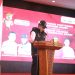 Wakil Gubernur Jambi, Abdullah Sani, saat memberikan sambutan pada acara pelepasan kontingen Provinsi Jambi menuju FORNAS VIII di Auditorium Rumah Dinas Gubernur Jambi, Sabtu (19/7/2025). (Dok.erit - kominfo)