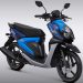 Tampilan terbaru Yamaha X-Ride 125 warna Blue dengan desain agresif dan grafis ikonik “X”, siap menemani petualangan generasi muda. (Dok. Yamaha Indonesia)