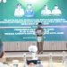 Wakil Gubernur Jambi Drs. H. Abdullah Sani, M.Pd.I memberikan sambutan dalam acara pelantikan dan pengukuhan pengurus Persatuan Purnawirawan Angkatan Darat (PPAD) Kota Jambi masa bakti 2025–2030, serta pengangkatan Wali Kota Jambi Dr. dr. H. Maulana, MKM sebagai anggota kehormatan, di Aula Griya Mayang, Senin (7/7/2025). (Dok. Nahar)
