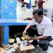 Hidayat saat memeriksa barang-barang milik warga binaan dalam razia yang dipimpin langsung oleh Kakanwil Kemenkumham Jambi Hidayat, Rabu (9/7/2025). (Dok. Humas)