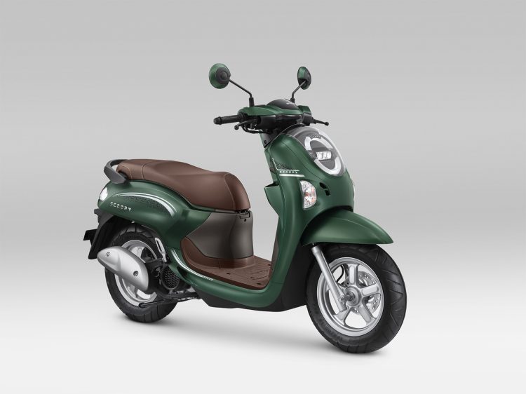 Honda Scoopy tampil dengan desain retro-modern dan fitur canggih. Selama Juli 2025 (Do. Sinsen)