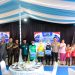 Wakil Gubernur Jambi Abdullah Sani, Kapolda Jambi Irjen Pol. Krisno Halomoan Siregar, dan jajaran Forkopimda Provinsi Jambi berfoto bersama pada peresmian SPPG Polda Jambi di Sungai Asam, Kamis (17/7/2025).(Foto: Nahar)
