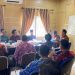 Sekretaris Daerah Kabupaten Tanjung Jabung Timur bersama perwakilan BPJS Ketenagakerjaan dan jajaran OPD mengikuti Rapat Koordinasi Universal Coverage Jamsostek (UCJ) di Aula Setda Tanjabtim, Kamis (18/7/2025). (Dok. Nahar)