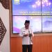 Wakil Gubernur Jambi Drs. H. Abdullah Sani, M.Pd.I, menyampaikan sambutan dalam pertemuan dengan Delegasi Natural Resources and Environment Board (NREB) Sarawak, Malaysia, di Rumah Dinas Gubernur Jambi, Rabu (23/7/2025). (Foto: Yola)