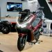 Tampilan elegan Honda PCX160 RoadSync yang dipamerkan AHM dalam ajang GIIAS 2025 di ICE BSD City, Tangerang, dilengkapi fitur konektivitas Honda RoadSync. (Dok. Sinsen)