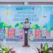 Kepala Jasa Raharja Wilayah Jambi, Ni Made Ayu Mulidyawati, saat menyampaikan sambutan dalam kegiatan "Anak Duta Informasi Keselamatan Lalu Lintas" dalam rangka Hari Anak Nasional 2025 di Aula BPMP Provinsi Jambi, Sabtu (26/7/2025). (Dok. Yola)
