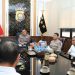 Kapolda Jambi Irjen Pol. Krisno H. Siregar menerima audiensi pengurus HIPMI Jambi di ruang kerjanya, Kamis (31/7/2025). (Dok. Humas)