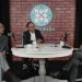 Ketua Dewan Pers Prof. Komaruddin Hidayat (tengah) bersama Prof. Mahfud MD (kiri) dan jurnalis senior Bambang Harymurti (kanan) dalam podcast Suara Demokrasi yang membahas kondisi kebebasan pers di Indonesia. (Dok. Dewan Pers