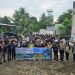 Satlantas Polresta Jambi bersama Jasa Raharja dan komunitas otomotif menggelar touring serta edukasi safety riding dalam rangka Hari Lalu Lintas Bhayangkara, Minggu (25/8/2025). (Dok. Stepanus)