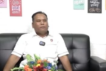 Direktur Krimsus Polda Jambi, AKBP Taufik Nurmandia saat memberikan keterangan di Mpolda Jambi, Senin (5/8/2025). (dok. Stepanus)