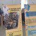 Tampak interior kantor PT Siginjai Sakti di Kota Jambi, tempat spanduk layanan dan informasi visi misi perusahaan dipajang (Dok. Stepanus)