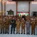 Gubernur Jambi Al Haris bersama Bupati Bungo Dedy Putra, jajaran pejabat Pemprov dan Pemkab Bungo, serta unsur Forkopimda usai rapat koordinasi percepatan pembangunan dan pengembangan Bandara Bungo, Selasa (5/8/2025). (Dok. Erit - Humas)