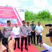 Kapolda Jambi Irjen Pol. Krisno H. Siregar memberikan keterangan dalam kegiatan peninjauan dan peletakan batu pertama pembangunan Dapur Sehat Bergizi (SPPG) di Polres Bungo, Rabu (6/8/2025).(dok. Humas)