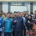 Bupati Kerinci bersama peserta Bimtek Aplikasi SRIKANDI dan GEMA Desa di Aula Bappeda Litbang.(dok.yola)