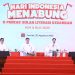 Menko Perekonomian Airlangga Hartarto bersama Wakil Ketua Dewan Komisioner OJK Mirza Adityaswara, Kepala Eksekutif OJK Friderica Widyasari Dewi, dan Gubernur Jawa Barat Dedi Mulyadi dalam acara Hari Indonesia Menabung dan Puncak Bulan Literasi Keuangan 2025 di Gedung Dhanapala, Jakarta, Jumat (22/8/2025)(dok. Humas OJK Jambi)