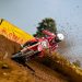 Crosser muda Astra Honda Racing Team, Arsenio Algifari, beraksi di lintasan motocross Wonosobo, Jawa Tengah.(dok. Sisnsen)