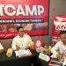 Peserta Bootcamp UMKM Satu Hati binaan Yayasan AHM berdiskusi mengenai strategi pengembangan usaha di Purwakarta, Jawa Barat, Kamis (31/7/2025). (Dok. Sinsen)