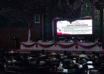 Suasana rapat paripurna DPRD Provinsi Jambi dengan agenda pembahasan RPJMD 2025–2029, Jumat (1/8/2025). (Dok. Daus)Suasana rapat paripurna DPRD Provinsi Jambi dengan agenda pembahasan RPJMD 2025–2029, Jumat (1/8/2025). (Dok. Daus)