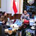 Kapolda Jambi Irjen Pol. Krisno H. Siregar menerima audiensi dari perwakilan PT Pertamina di ruang kerjanya, Kamis (7/8/2025). (Dok. Humas Polda Jambi)