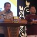 Gubernur Jambi Al Haris memberikan sambutan saat melepas 88 kontingen Pramuka Berkebutuhan Khusus yang akan mengikuti Perkemahan Tingkat Nasional 2025 di Cibubur, Jakarta, Selasa (12/8/2025). (Dok. Erit- Kominfo)