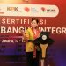 Ketua Dewan Audit OJK, Sophia Wattimena, memberikan sambutan pada pembukaan Sertifikasi Ahli Pembangun Integritas (API) di Kantor OJK Wisma Mulia 2, Jakarta, Selasa (12/8/2025). (Dok. Humas OJK Jambi)