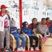 Gubernur Jambi Al Haris memberikan sambutan pada pembukaan Piala Soeratin U-13 dan U-15 di Stadion Gelora Paduka Berhala, Tanjung Jabung Timur, Sabtu (16/8/2025). (Dok. Erit -Kominfo)