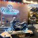 Motor Yamaha NMAX Turbo dipamerkan di Foresthree Coffee & Kitchen Jambi, salah satu lokasi promo perayaan 10 tahun Yamaha Maxi (Dok. Yola)