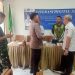 Anggota Polresta Jambi bersama jajaran dan perwakilan instansi terkait menghadiri kegiatan Literasi Digital 2025 yang digelar Diskominfo Provinsi Jambi di Kota Jambi, Selasa (27/8/2025). (Dok. Nahar)