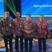 Gubernur Jambi Al Haris bersama jajaran pimpinan perangkat daerah dan direktur rumah sakit saat menghadiri pembukaan The 2nd International Conference on Advancing Post Graduate Medical Education 2025 di Hotel Raffles Jakarta, Rabu (27/8/2025). (Dok. Erit - Kominfo)