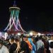 Suasana malam di kawasan tugu keris kota jambi (Dok.Stepanus)