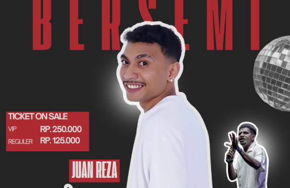 Juan Reza siap menghibur warga Jambi bersama komika Mas Yewen dalam konser “Timur Bersemi” di Jambi Business Center, Sabtu, 11 Oktober 2025 (Dok, JBC)