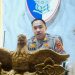 Kasat Lantas Polresta Jambi, AKP Hadi Siswanto, saat memberikan keterangan terkait penindakan balap liar yang marak terjadi di Kota Jambi. (Dok, Nahar)