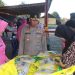 Kapolda Bengkulu Irjen Pol. Mardiyono meninjau pelaksanaan Gerakan Pangan Murah yang digelar Satbrimob Polda Bengkulu di Kota Bengkulu, Jumat (5/9/2025). (Dok. Yola)