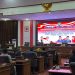 Suasana rapat paripurna DPRD Provinsi Bengkulu, Kamis (11/9/2025), saat penandatanganan nota kesepakatan KUA-PPAS APBD Perubahan 2025 antara Pemprov Bengkulu dan DPRD. (Dok. Yola)