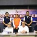 Konferensi pers Otoritas Jasa Keuangan (OJK) bersama Polri terkait penangkapan AAG, buronan kasus Investree, di Jakarta, Jumat (26/9/2025). (Dok. Humas OJK Jambi)