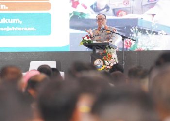 Komjen Dedi di Aula Pusdik Binmas Lemdiklat Polri, Semarang, Jawa Tengah (Jateng), Rabu (22/10/2025). (Dok. Humas)