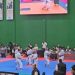 Para atlet kempo Jambi berlaga di ajang PON Bela Diri 2025 di GOR Djarum, Kudus, Jawa Tengah. (Dok. Komi Jambi)