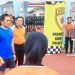 Kapolda Jambi Irjen Pol Krisno H. Siregar meninjau langsung pelaksanaan Uji Kesamaptaan Jasmani (UKJ) Sespimmen Polri 2025 di Stadion Tri Lomba Juang KONI Jambi, Jumat (24/10/2025). (Dok, Nahar)