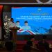 Sekda Sudirman, SH, MH, saat melepas Kafilah Provinsi Jambi yang akan mengikuti STQHTingkat Nasional XXVIII Tahun 2025 di Kendari, Sulawesi Tenggara di Auditorium Rumah Dinas Gubernur Jambi, Rabu (8/10/2025). (Dok. Stepanus)
