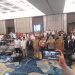 Para peserta Musyawarah Olahraga Provinsi (Musorprov) KONI Bengkulu 2025 berfoto bersama di salah satu hotel di Kota Bengkulu, Selasa (14/10/2025). (Dok. Yola)
