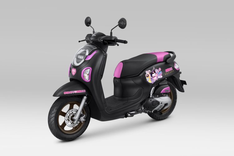 Tampilan Honda Scoopy X Kuromi Edition resmi diluncurkan di Jambi oleh PT Sinar Sentosa Primatama. (Dok. Sinsen)