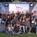 Anggota komunitas Honda yang tergabung dalam IMHJ berfoto bersama usai peluncuran New Honda ADV160 di Pine Teras Mendalo, Jambi, Jumat (11/10/2025).(Dok. Daus)