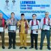 Wali Kota Jambi Dr. dr. H. Maulana, M.K.M bersama para narasumber usai kegiatan LARWASDA Tahun 2025 di Aula Griya Mayang, Senin (20/10/2025). (Dok. Stepanus)