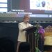 Gubernur Jambi Al Haris menyampaikan sambutan dalam Sidang Paripurna DPRD Kabupaten Tanjung Jabung Timur pada peringatan HUT ke-26, di Muara Sabak, Selasa (21/10/2025). (Dok. Erit - kominfo)