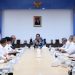Kepala BNN RI Komjen Pol. Suyudi Ario Seto (tengah) memimpin audiensi bersama Pengurus PWI Pusat di Gedung BNN, Cawang, Jakarta Timur, Senin (20/10/2025). (Dok. HUMAS DAN PROTOKOL BNN)