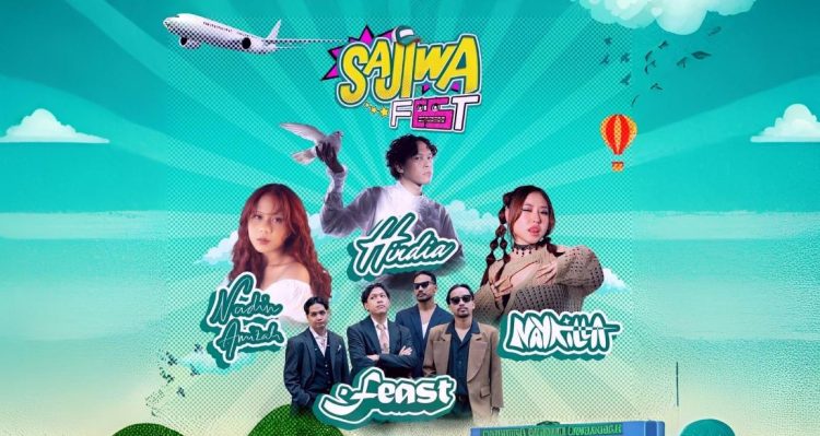Flyer Line Up  Sajiwa Fest 2025 (Dok.  Instagram @sajiwafest.id)
